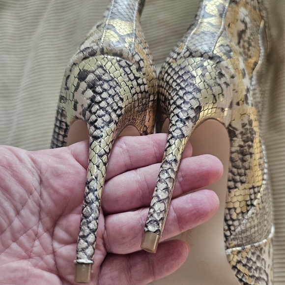 Anne MICHELLE Snake Print BOOT. SIZE 10 - Picture 7 of 8